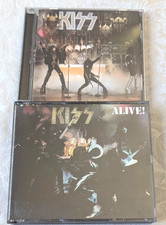 KISS 2 CD lot * ALIVE * Greatest Hits * We combine shipping