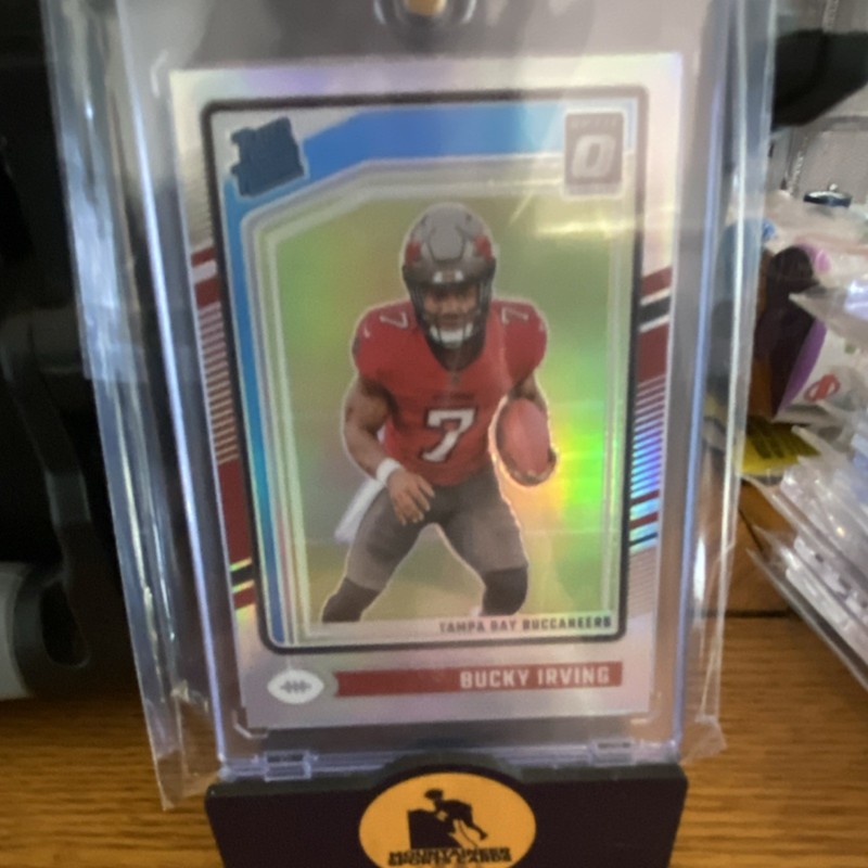 2024 Panini Donruss Optic Rated Rookie Bucky Irving #216 Tampa Bay Buccaneers