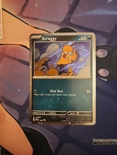 Scraggy 186 Sv: Scarlet & Violet Promo Cards Holo With A Swirl