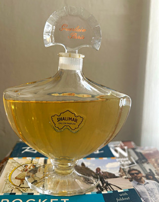 Rare vintage Guerlain Shalimar Eau de Parfum Spray Regular Size MPN DKOKP
