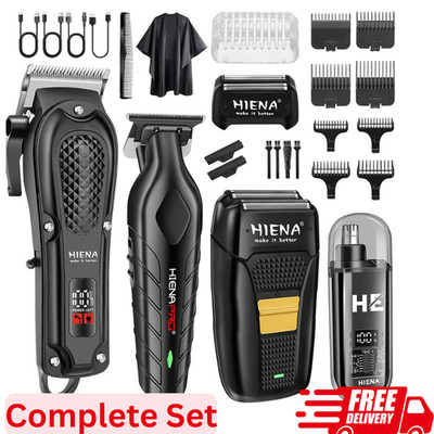 HIENA Professional 5-in-1 Multi-Purpose Hair & Beard Trimmer Kit