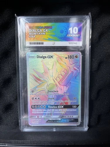 Pokemon Dialga Gx Rainbow Ace 10