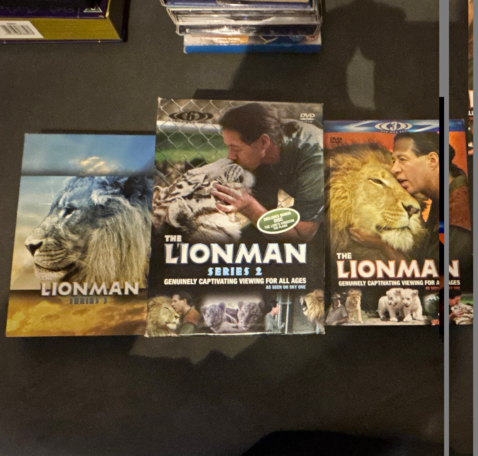 The Lion Man Series 1-3 DVD Box Set Documentary Craig Busch (2007)