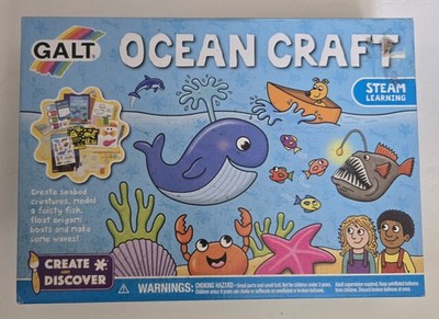 Galt Toys, Create and Discover - Ocean Craft, Craft Kits for Kids, Ages 5 Years