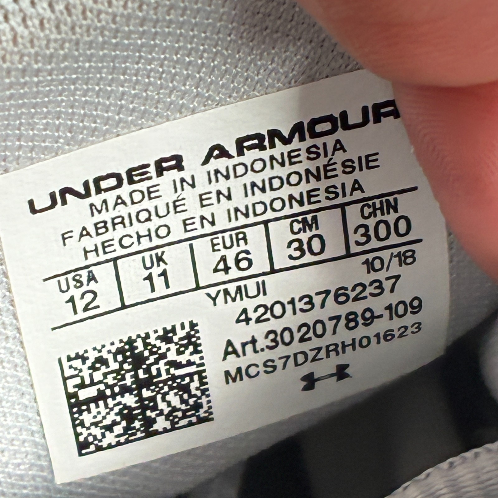 Under Armour Charged Commit TR 3 Gray Cross Train… - image 10