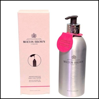 Molton Brown Fiery Pink Pepper Bath & Shower Gel 13.5 fl oz Infinite Bottle Pump