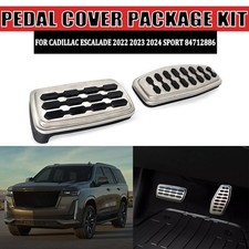 For Cadillac Escalade 2022 2023 2024 Sport Pedal Pads Cover Package Kit 84712886 For Cadillac Escalade 2022 2023 2024 Sport Pedal Pads Cover Package Kit 84712886