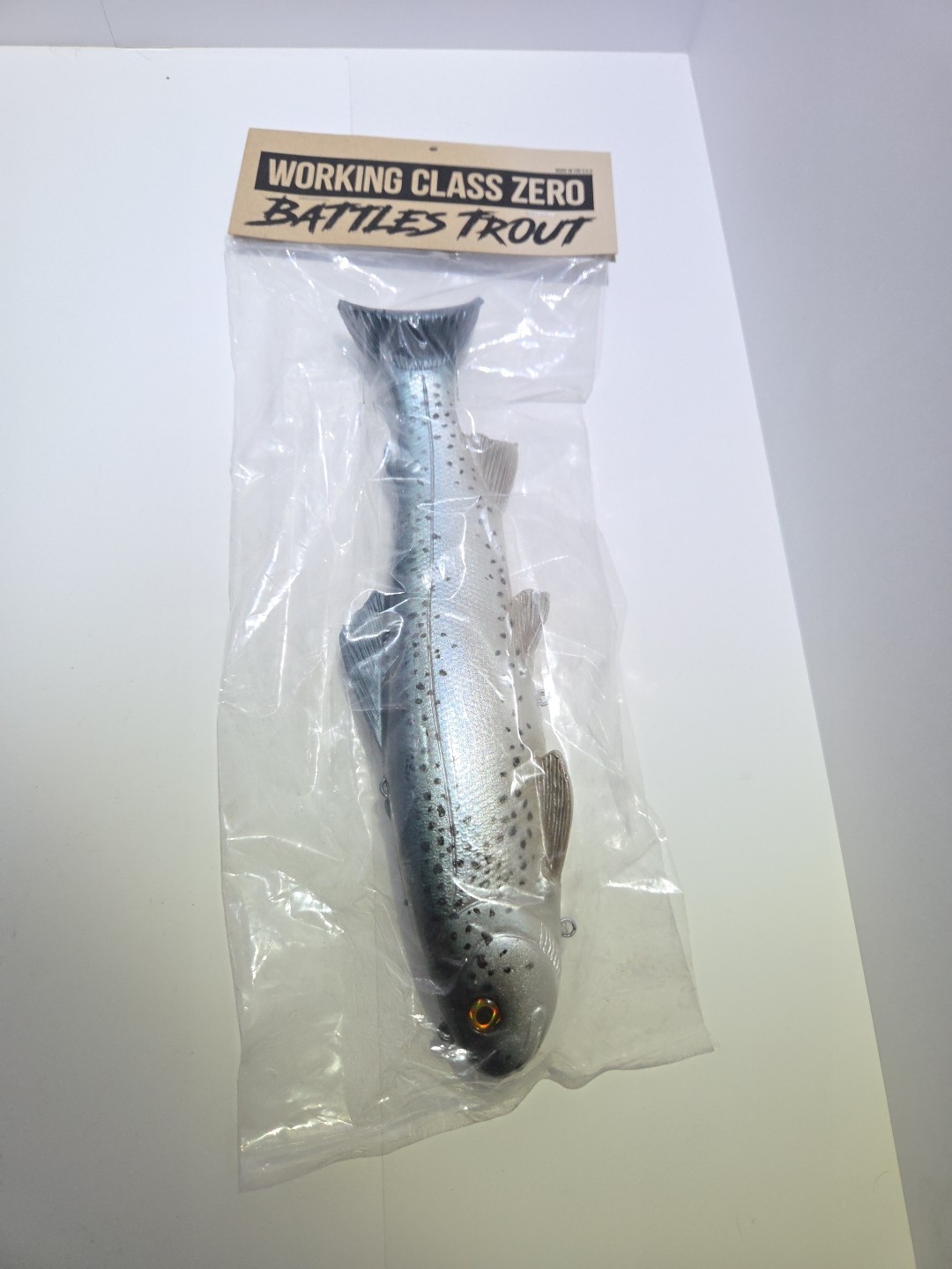 Working Class Zero RARE 11” Battles trout discontinued Swimbait By WCZ - Image 2