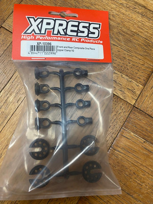 Xpress XP-10396 Black Composite Short Shock Parts For Execute XQ2S DR1S