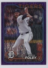 2024 Topps Update Purple Holo Foilboard 278/799 Jason Foley #US290 05k6