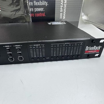 DBX DACK VENU360 未使用品。送料込 DBX VENU360 DriveRack Venue 360 3x6 Loudspeaker Management System