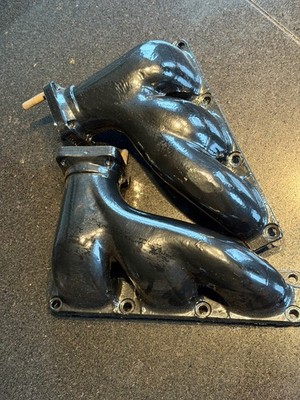jaguar e type auspuffkrümmer 2Teile gebraucht guter zustand
