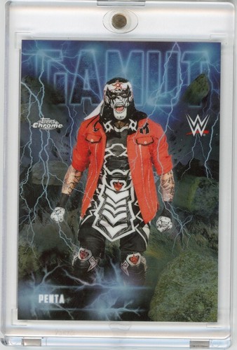 Penta #GAM-15 2026 Topps Chrome WWE Gamut card