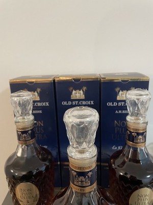 3 Flaschen A.H. Riise Non Plus Ultra La Galante 43,4% Vol. 700ml