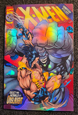 X MEN 50 Key 1st app POST FOIL ENHANCED Wolverine Marvel 1996 Vol 2 1 Copy