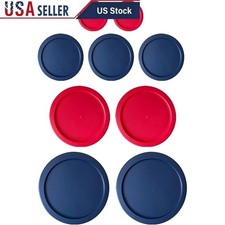 Round Replacement Lids Pyrex Storage Bowls Leak-Resistant BPA-Free Set New