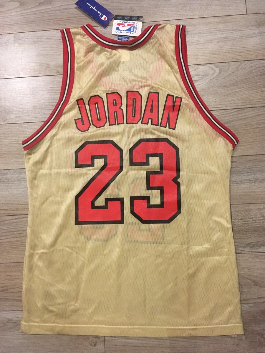 Michael Jordan Champion Chicago Bulls jersey 40