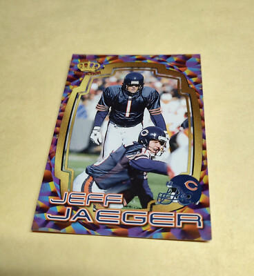 1997 Pacific Dynagon Best Kept Secrets #8 Jeff Jaeger Chicago Bears