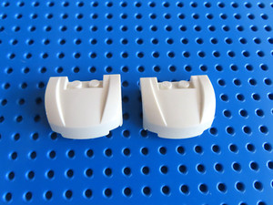 LEGO 2 x Motorhaube Kotflügel 98835 3x4x1 2/3 weiß 60057 60198 60345 60283   B