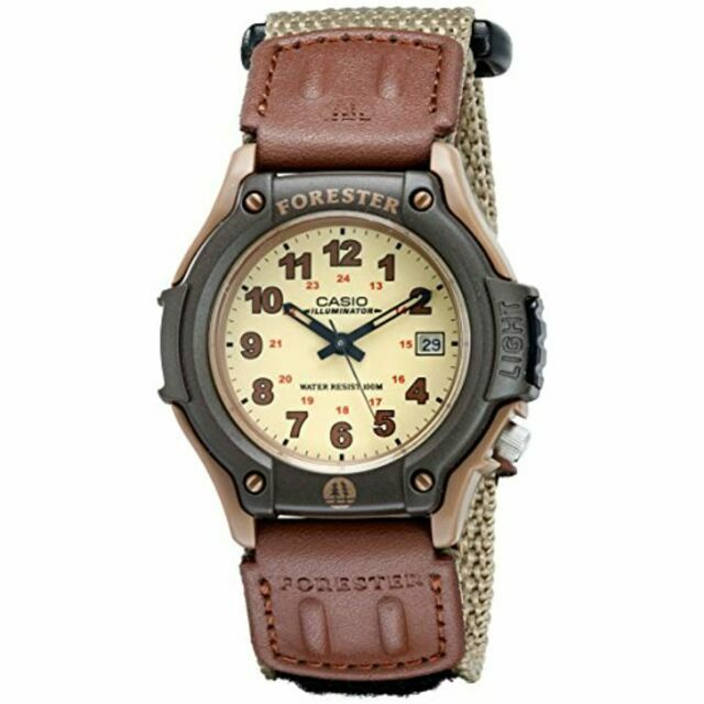 Casio Illuminator Analog Forester Beige Men's Watch - FT500WC-5BV for sale  online | eBay
