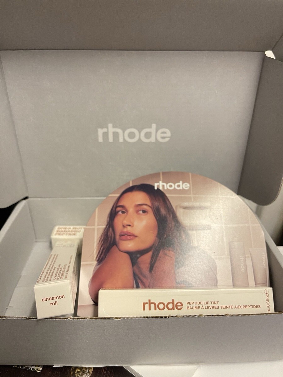 Rhode Peptide Lip Tint Cinnamon Roll Limited Edition New Ships