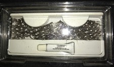 women NEW NIP BLACK SEXY EYE LASHES HALLOWEEN WEAR LONG FUN WEAR leopard print