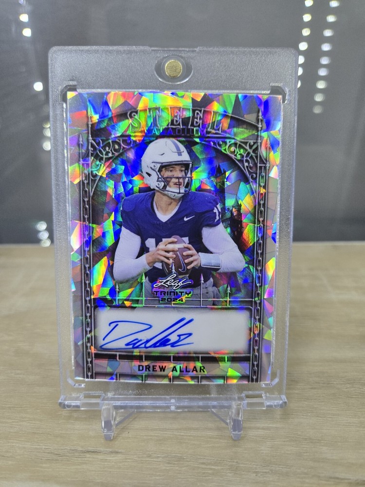 🔥 2024 Leaf Drew Allar Auto Steel /10