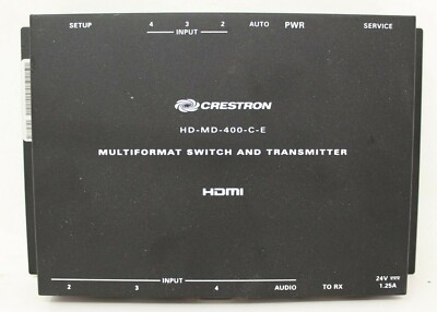 Crestron HD-MD-400-C-E Multiformat Switch and Transmitter