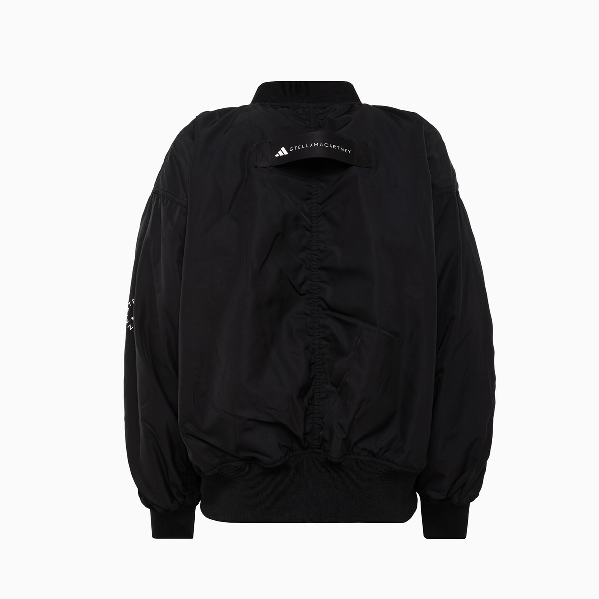 adidas Stella McCartney Woven Oversize Bomber Jacket Logo adidas Stella McCartney Woven Oversize Bomber Jacket Logo