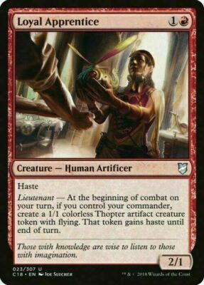 Loyal Apprentice ~ Commander 2018 [ Excellent ] [ Magic MTG ]