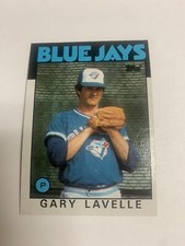 1986 Topps Toronto Blue Jays Gary LaVelle