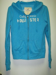 sudadera cremallera hollister