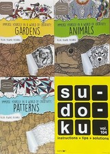 Lot of 4 Coloring  Activity Books for Adults - MSRP 26.96