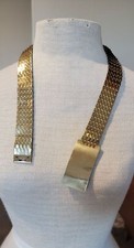 Vintage Gold Metal Stretch Belt GLam