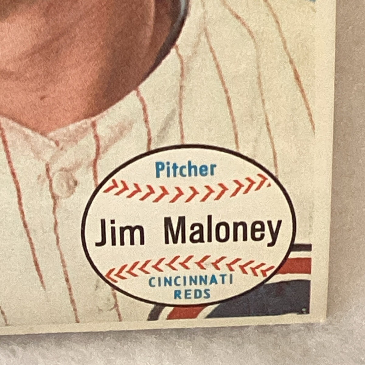 TOPPS 1964 Giant Card #34 Jim Maloney Cincinnati Reds 'Maloney