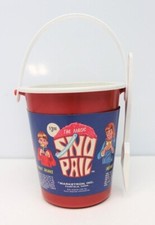 Vintage Marketron THE MAGIC SNO PAIL Make Snow From Yr Fav Drink -Red SNP4