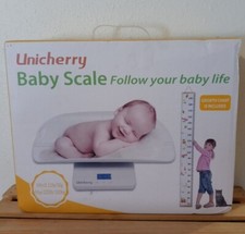 Unicherry Digital Multi Function Touch Baby Scale  Growth Chart NEW In Box