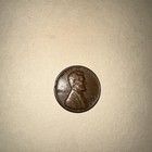 1957 D WHEAT PENNY lincoln cent folder filler - Circulated Actual Coin Shown! — photo 1