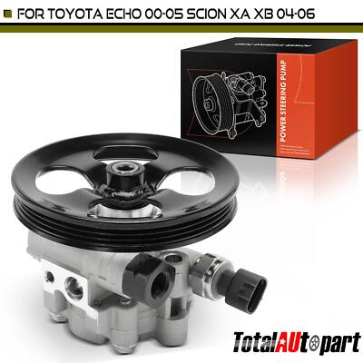 Power Steering Pump w/ Pulley for Toyota Echo Scion xA xB 2004
