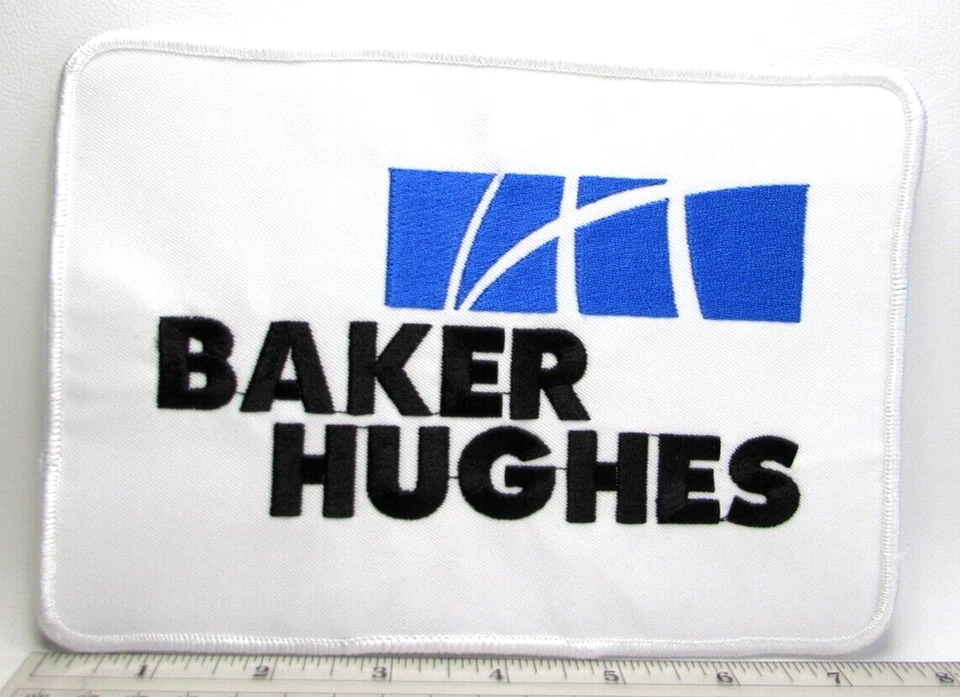 Vintage Baker Hughes Large Back Patch Oil Well Drilling Tools First Era Logo A - Image 2 of 4