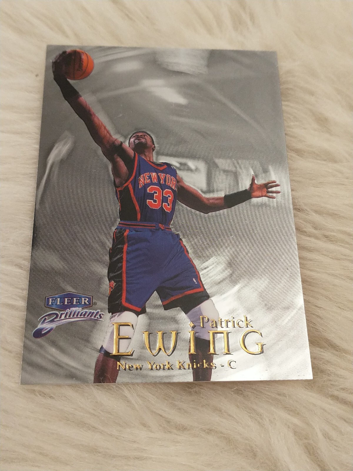 1998-99 Fleer Brilliants Patrick Ewing #18