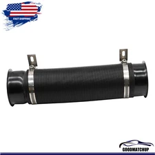 New 76mm 3inch Car Cold Air Intake Inlet Pipe Flexible Duct Tube Hose Kit Black