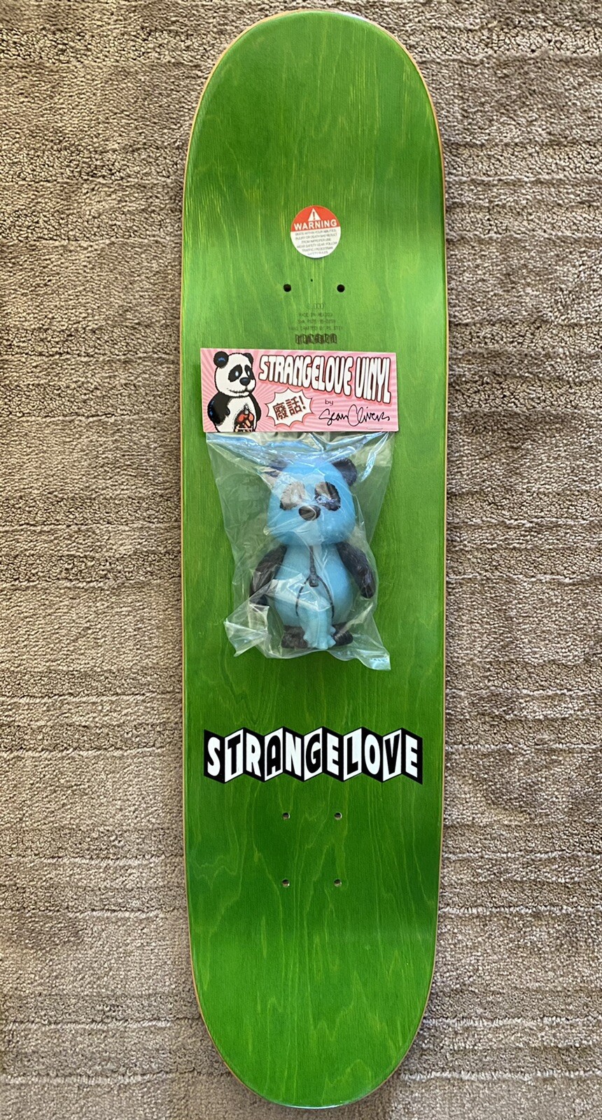 STRANGELOVE SKATEBOARDS PANDA DECK & TOY