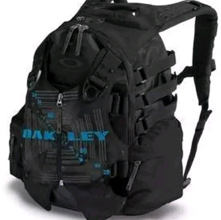 バッグ OAKLEY OAKLEY Blue Logo Street Technical Graphic Day Back Pack 1840 cu