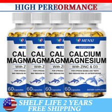 Calcium Magnesium Zinc with Vitamin D3 Strong For Bone Health Muscle Improvement