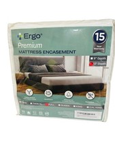 ERGO Premium Mattress Zippered Encasement Waterproof Cover Utopia Bedding