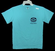 New Sz S Kona Brewing Co. Hawaii T-Shirt AVP Beach Volleyball Cotton Aqua