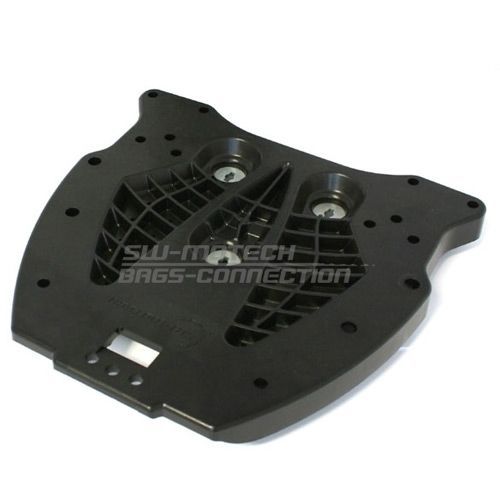 Platine d'adaptation Sw-Motech ALU-RACK pour les voyages à moto et trajets quotidiens