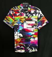 Robert Graham PULSAR Short Sleeve 218 XL NEW NWT Classic Fit X-Large