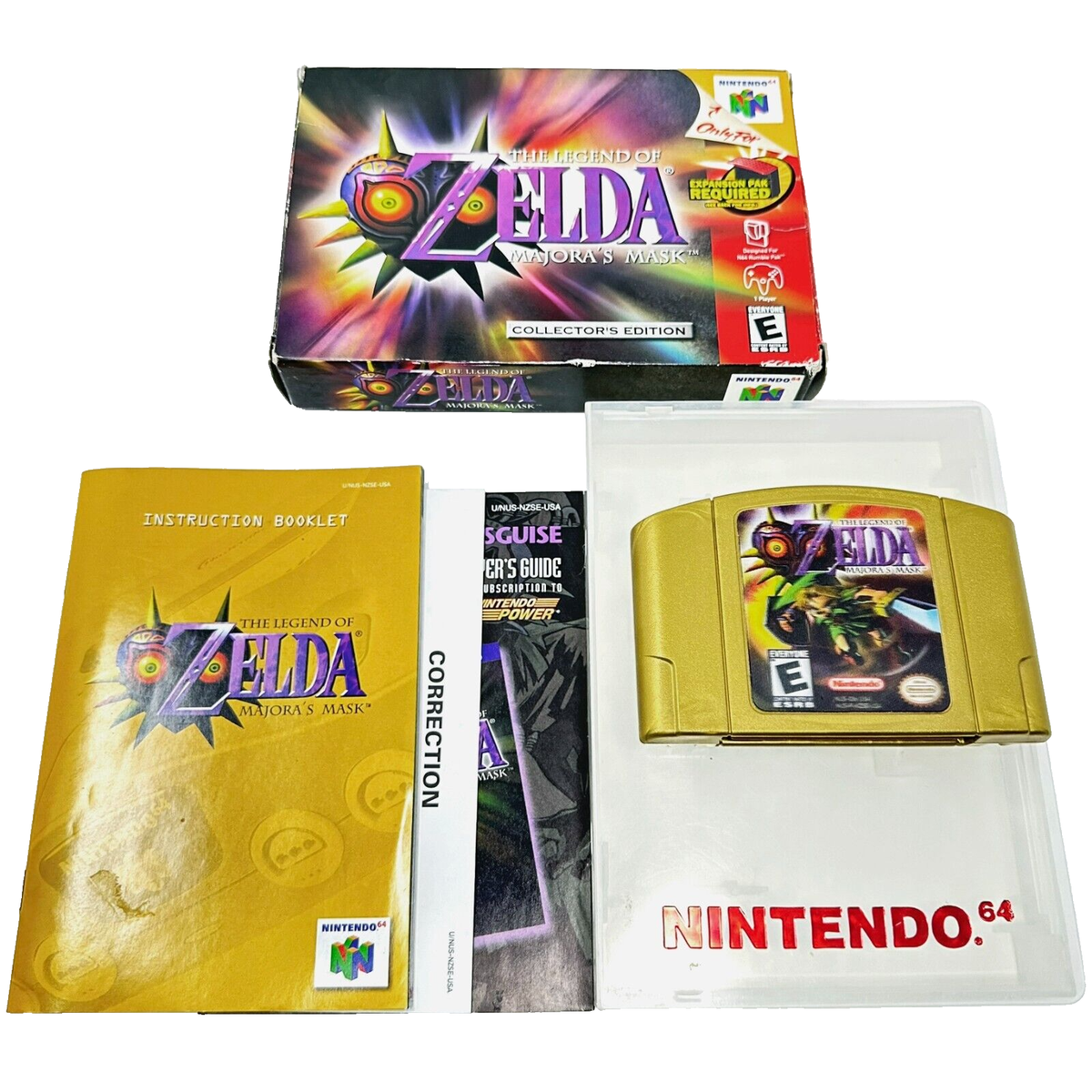 Legend of Zelda Majora's Mask Collector's Edition Nintendo 64